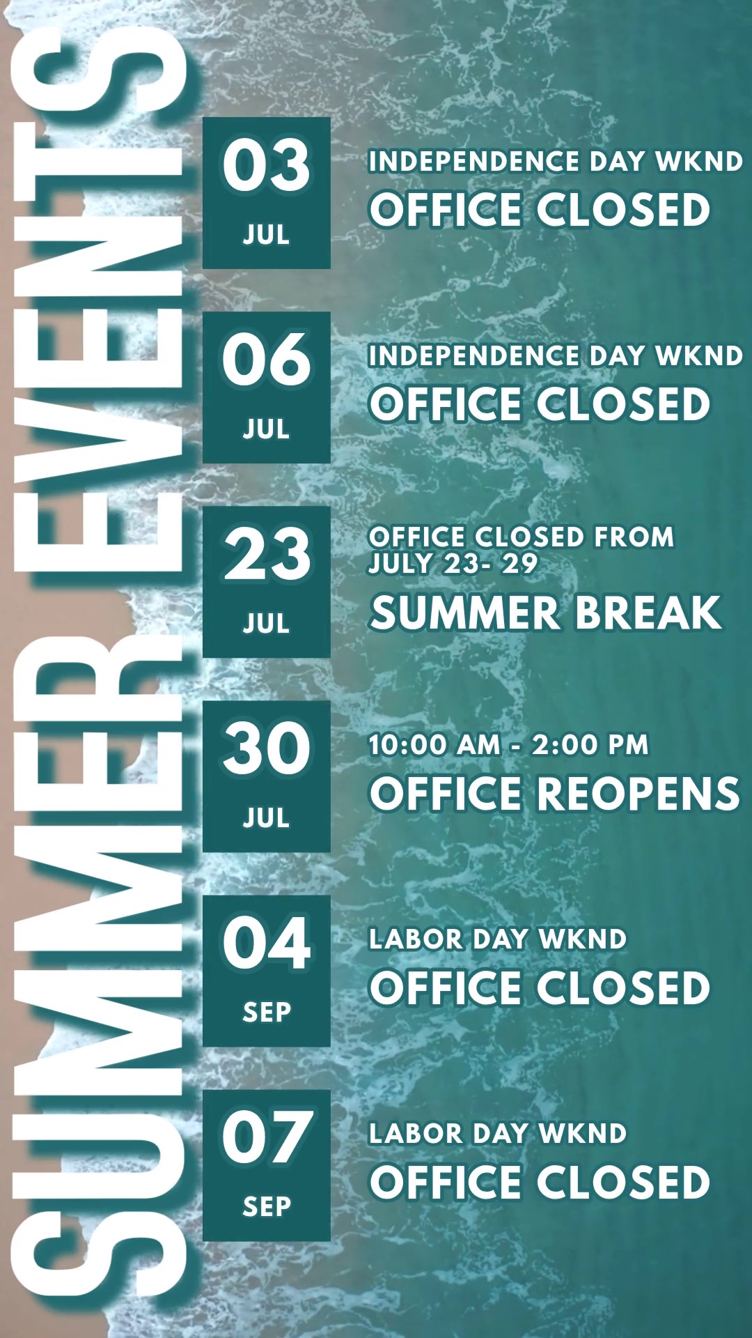 summer events
