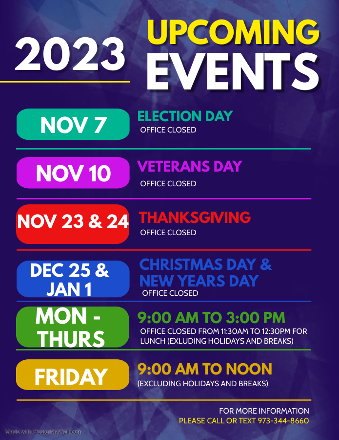 Upcoming Events